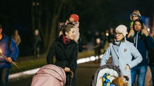 Lāčplēša dienas Lāpu gājiens Jēkabpilī