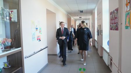 Valsts prezidents apmeklē Pļaviņu vidusskolu un Antūžu pamatskolu