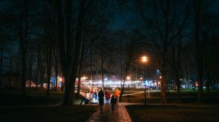 Lāčplēša dienas Lāpu gājiens Jēkabpilī