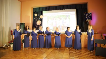 Aknīstes sieviešu vokālais ansamblis “Viotonika” atzīmē 25 gadu jubileju