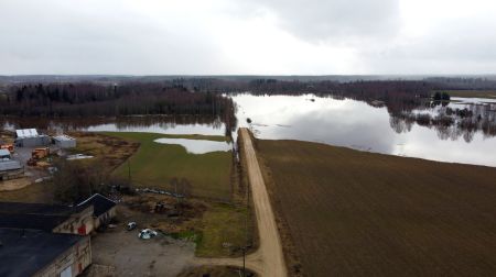 Plūdi Jēkabpils novadā - Krustpils pagasts, Sakas sala un Jēkabpils pilsēta