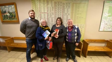 Viesīti apmeklē Skotijas pilsētas Dandī pārstāvji