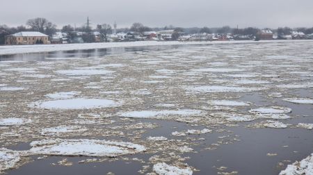 Plūdi Jēkabpilī 12.01.2023