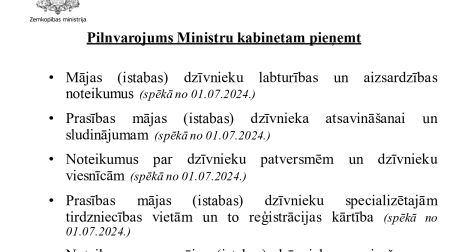 Būs stingrākas prasības mājdzīvnieku turētājiem