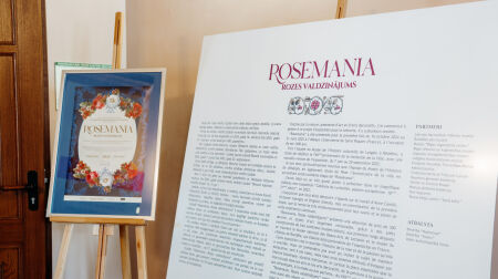 Krustpils pilī uzplaukst vairāk nekā 300 rožu stāsti