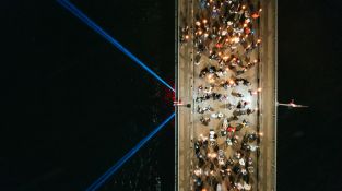 Lāčplēša dienas Lāpu gājiens Jēkabpilī