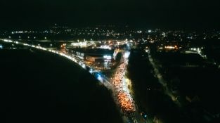 Lāčplēša dienas Lāpu gājiens Jēkabpilī