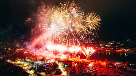 Jaunā gada sagaidīšana Jēkabpilī