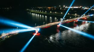 Lāčplēša dienas Lāpu gājiens Jēkabpilī