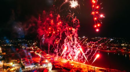 Jaunā gada sagaidīšana Jēkabpilī