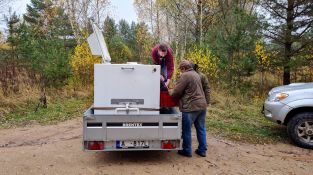 Zivju mazuļu laišana Radžu ūdenskrātuvē