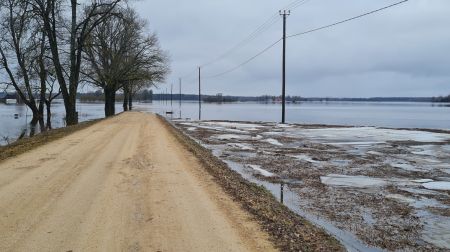 Plūdi Jēkabpils novadā - Krustpils pagasts, Sakas sala un Jēkabpils pilsēta
