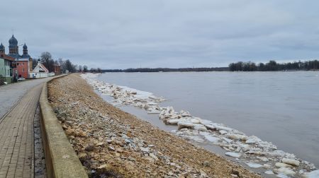 Plūdi Jēkabpils novadā - Krustpils pagasts, Sakas sala un Jēkabpils pilsēta