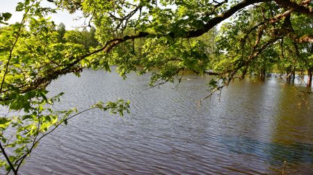 Stiprās lietavas nodarījušas postījumus Atašienes pagastā 