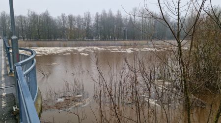 Plūdi Jēkabpils novadā - Krustpils pagasts, Sakas sala un Jēkabpils pilsēta