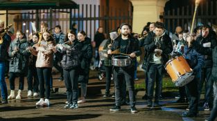 Lāčplēša dienas Lāpu gājiens Jēkabpilī