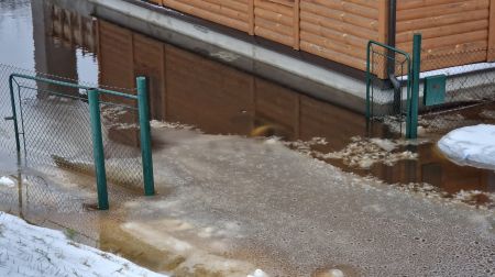 Plūdi Jēkabpilī 12.01.2023