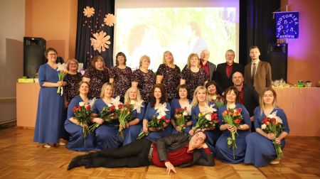 Aknīstes sieviešu vokālais ansamblis “Viotonika” atzīmē 25 gadu jubileju