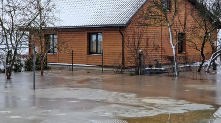 Plūdi Jēkabpilī 12.01.2023