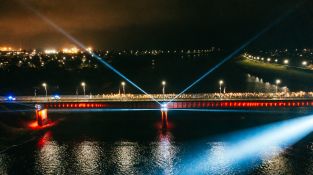 Lāčplēša dienas Lāpu gājiens Jēkabpilī