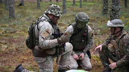 Zemessargi no Jēkabpils un Aizkraukles apvieno spēkus mācībās 