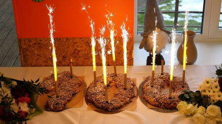 Dunavas pagasta iedzīvotāja Valentīna Rudzīte svin 100 gadu jubileju