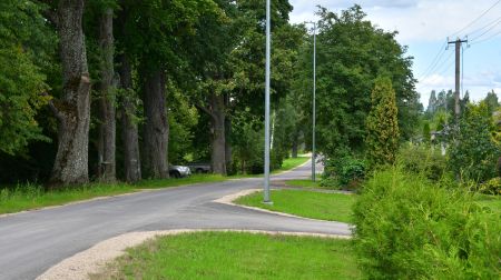 Atašienē ekspluatācijā nodots ielas pārbūves projekts