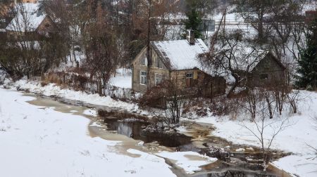 Plūdi Jēkabpilī 12.01.2023