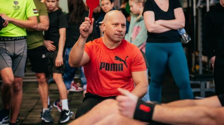 Jēkabpilī aizvadīts iesācēju kauss svaru stieņa spiešanā guļus 