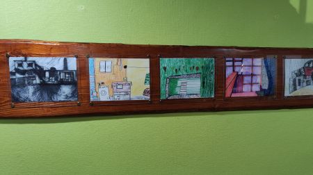 Viesītes komunālās pārvaldes telpās atklāta jauniešu izstāde “MIJIEDARBĪBA” 