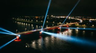 Lāčplēša dienas Lāpu gājiens Jēkabpilī