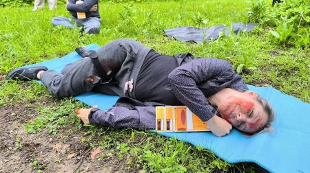 Jēkabpils mediķi trenējas reaģēt ārkārtas situācijās 