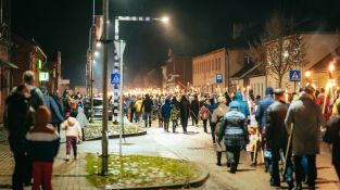 Lāčplēša dienas Lāpu gājiens Jēkabpilī