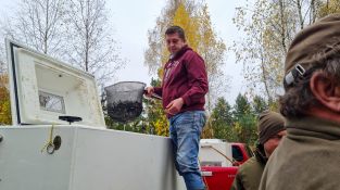 Zivju mazuļu laišana Radžu ūdenskrātuvē