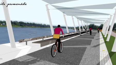 Daugavas aizsargdambis tiks veidots kā mūsdienu pilsētvides objekts