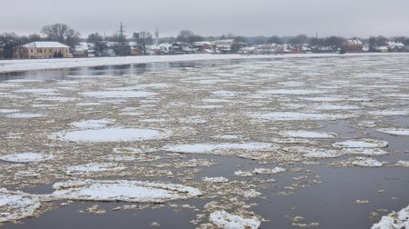 Plūdi Jēkabpilī 12.01.2023