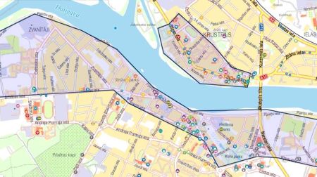 Teritorijas, no kurām iedzīvotājus aicina evakuēties