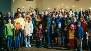 Lāčplēša dienas Lāpu gājiens Jēkabpilī