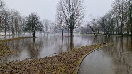 Plūdi Jēkabpils novadā - Krustpils pagasts, Sakas sala un Jēkabpils pilsēta