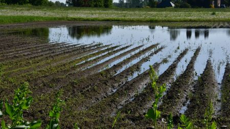 Stiprās lietavas nodarījušas postījumus Atašienes pagastā 