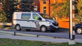 Avārija Līvānos uz gājēju pārejas