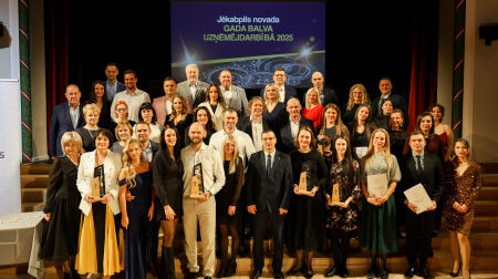  Jēkabpils novadā godina vietējos uzņēmējus 
