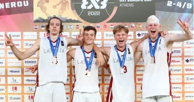 Latvijas U17 izlases pui&scaron;i Eiropas čempionātā izcīna sudrabu