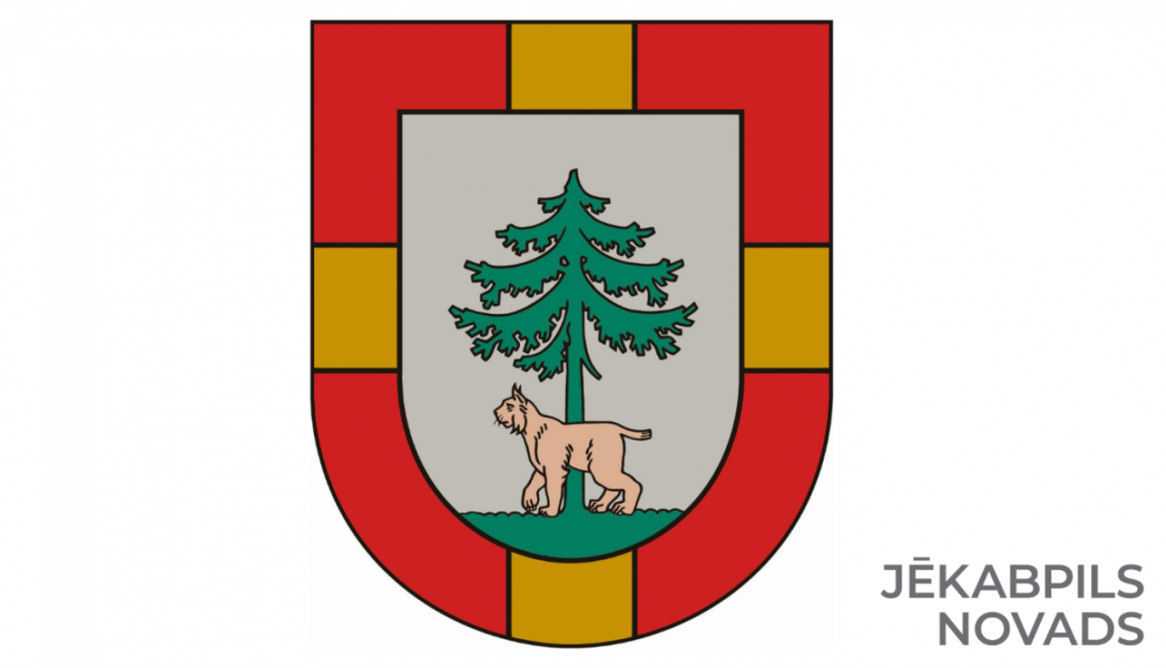 Apstiprināts jaunā Jēkabpils novada ģerboņa attēla projekts