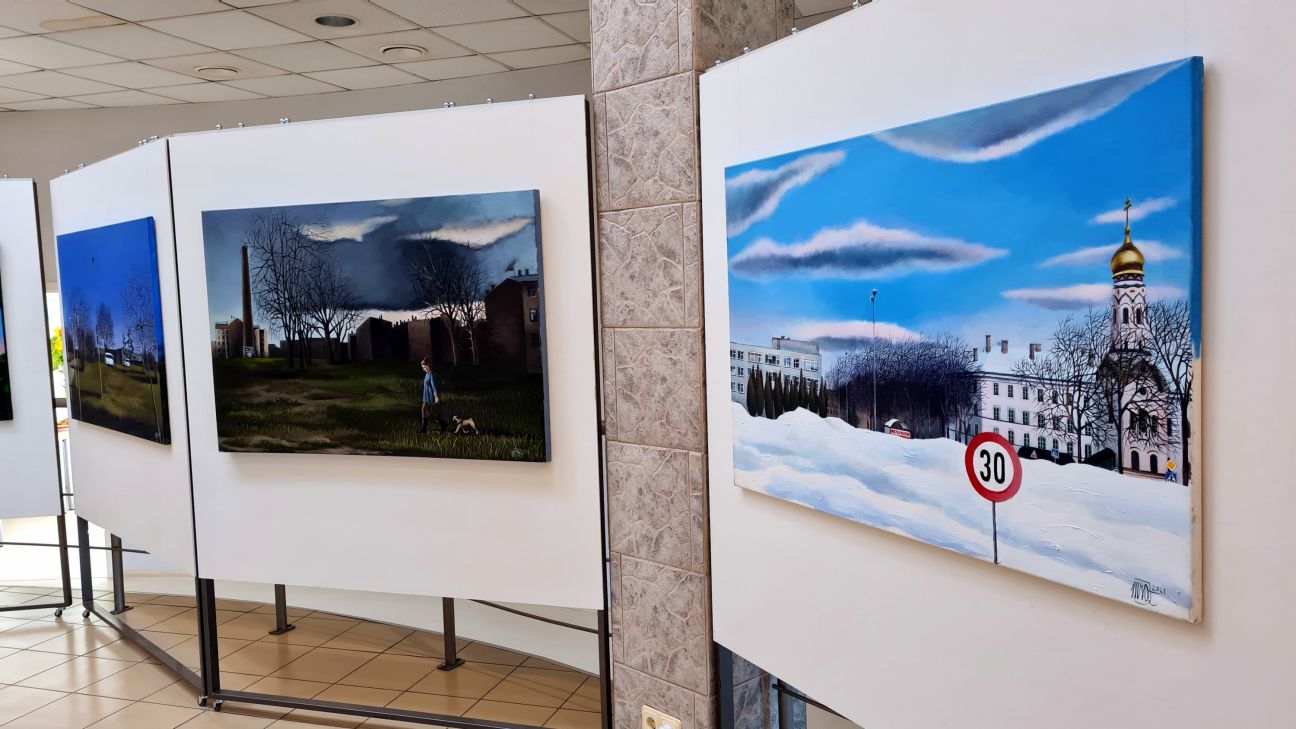 Gleznās ataino Maskavas forštati kovida noskaņās