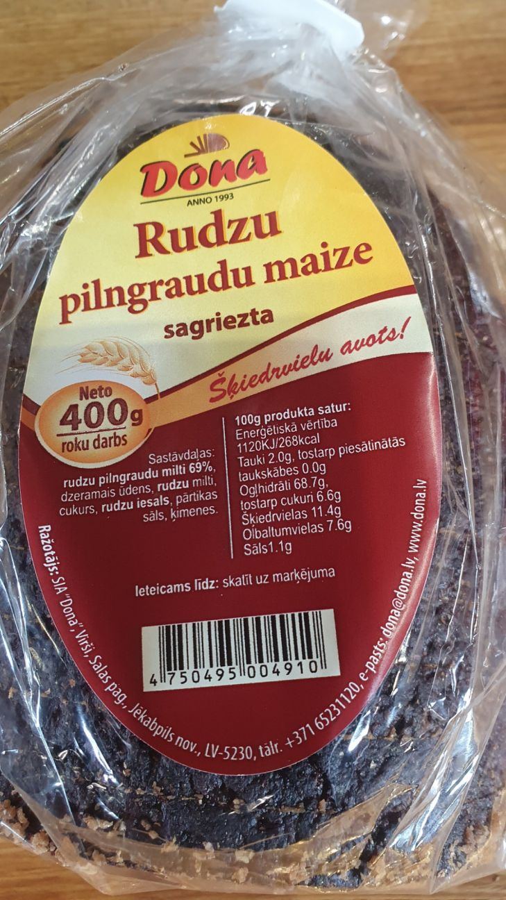 Maiznīca “DONA” saņem vairākas godalgas konkursā “Ēdiens kā zāles”