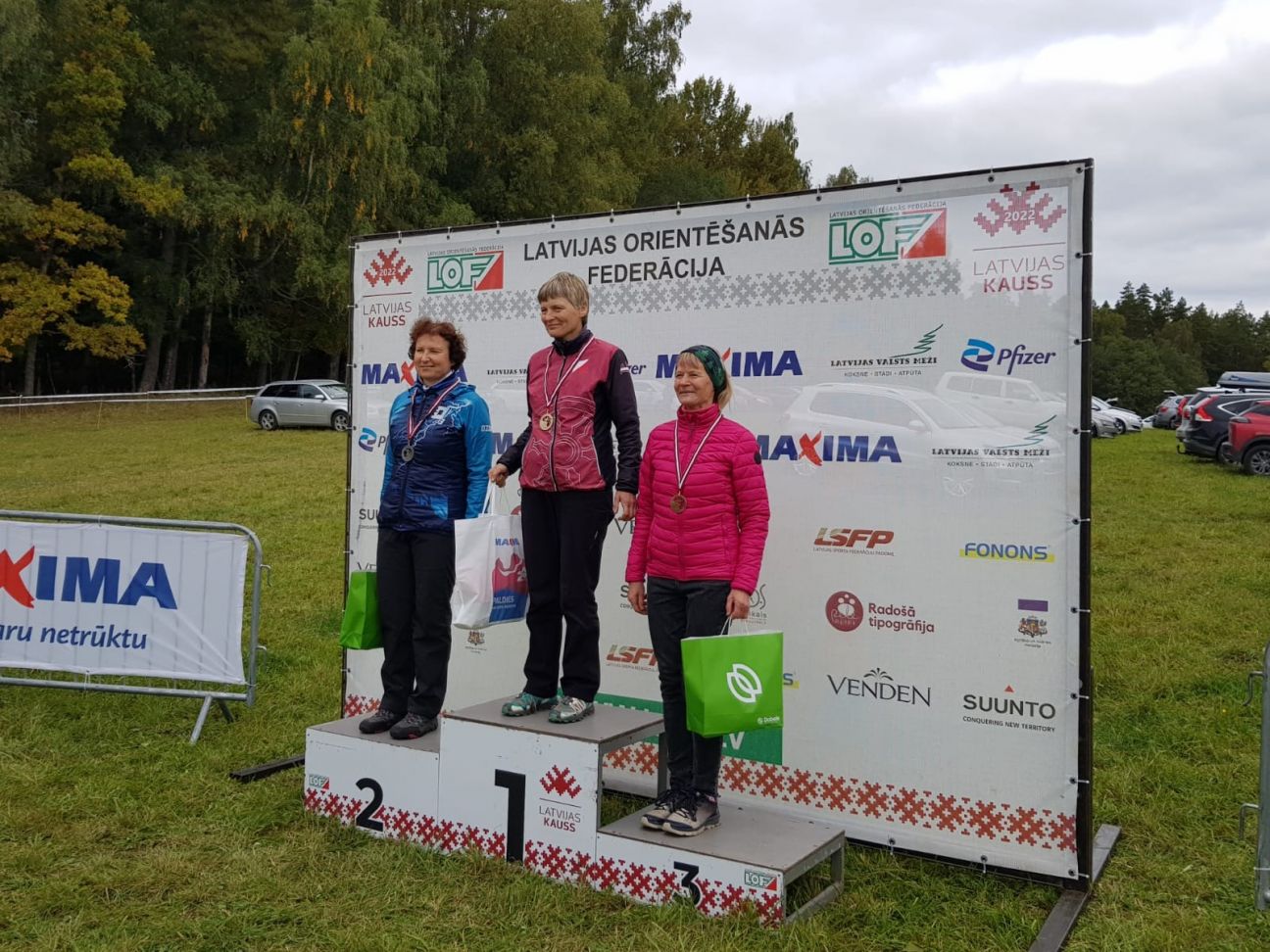 Jēkabpils orientieristiem četras medaļas Latvijas čempionātā