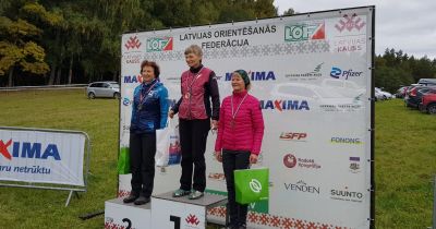 Jēkabpils orientieristiem četras medaļas Latvijas čempionātā