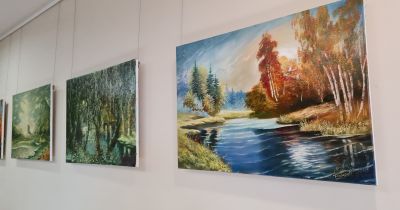 Līvānietis atklāj sevī talantu glezno&scaron;anā