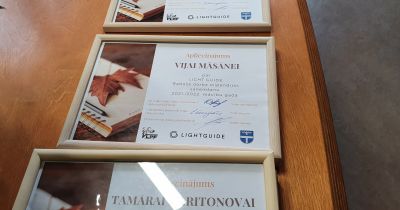 Līvānos apbalvo rado&scaron;ā darba stipendiju ieguvējus
